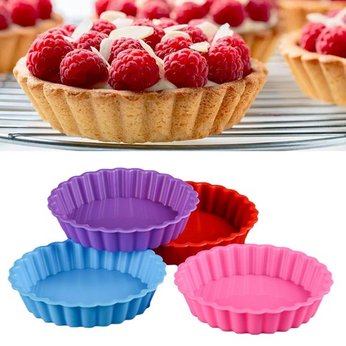 8pcs silicone mini tart - silicone,