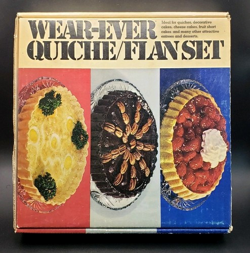Vintage wear ever quiche - wear-ever, flan